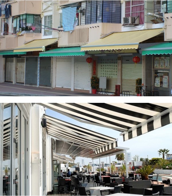shop front awning
